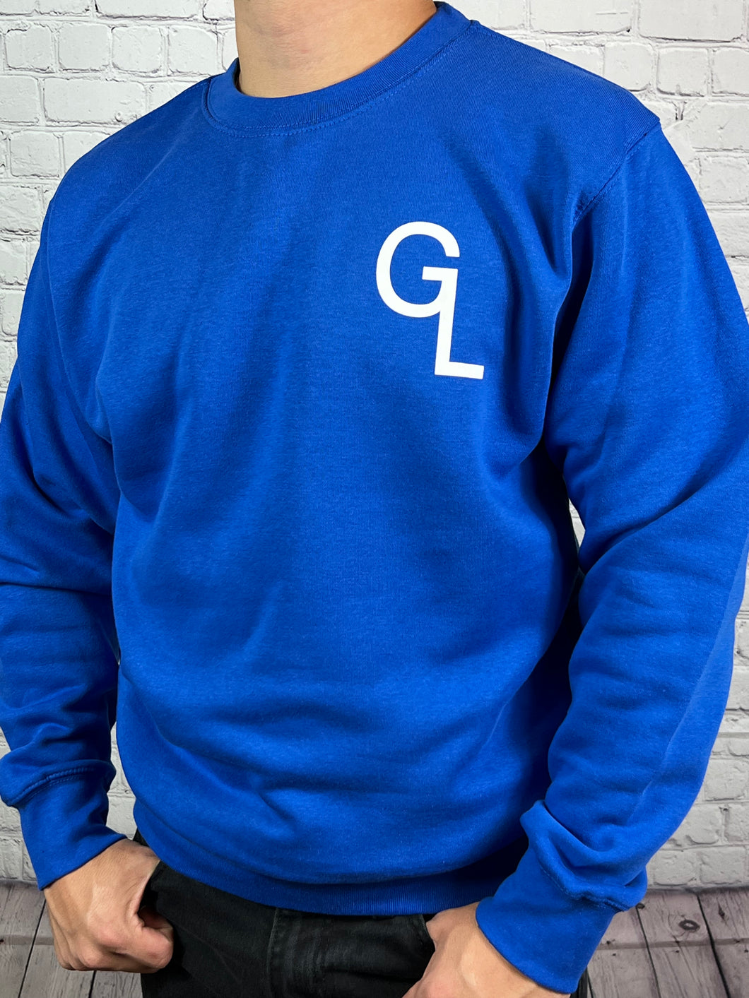 Blue Crewneck Sweatshirt